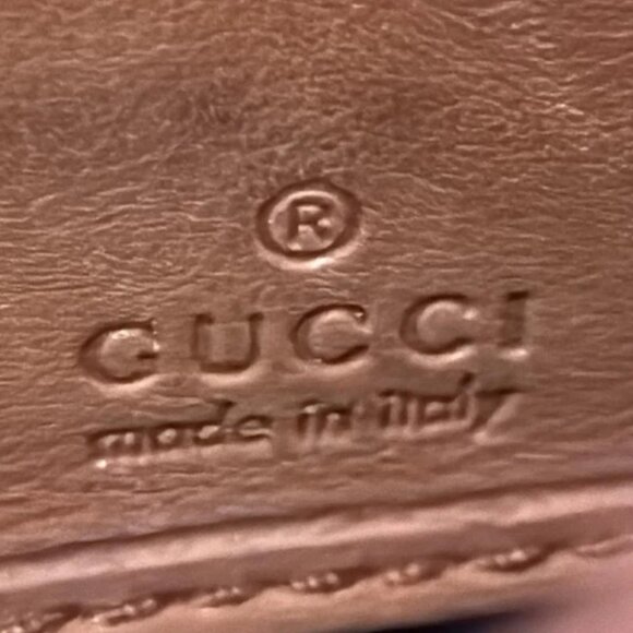 GUCCI - Orange Leather Long Wallet 109-082625 - Picture 5 of 5